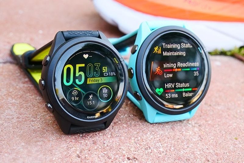 Garmin Forerunner 265 and 265S comparison